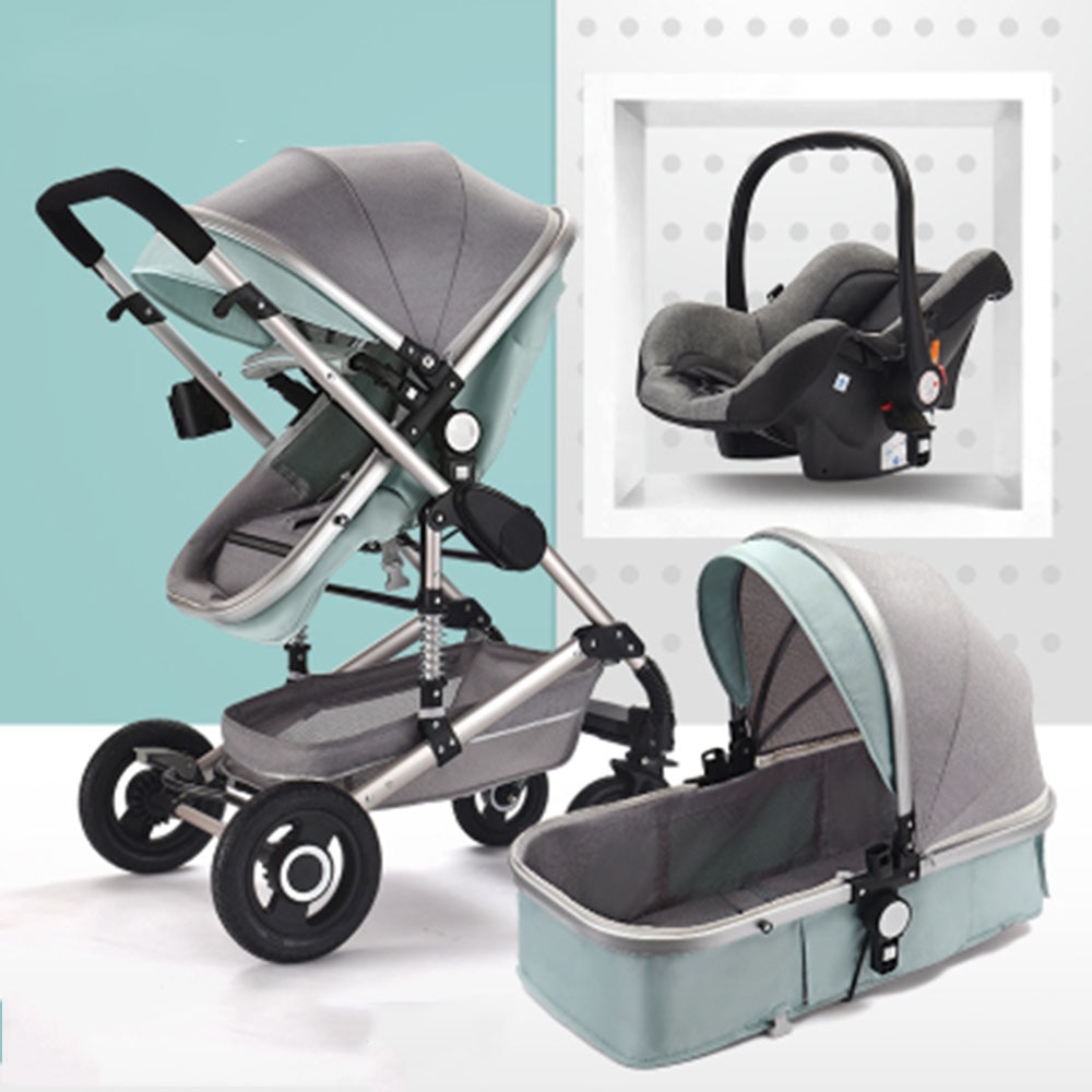 Baby Prams 3in1 Carrier Folding Stroller